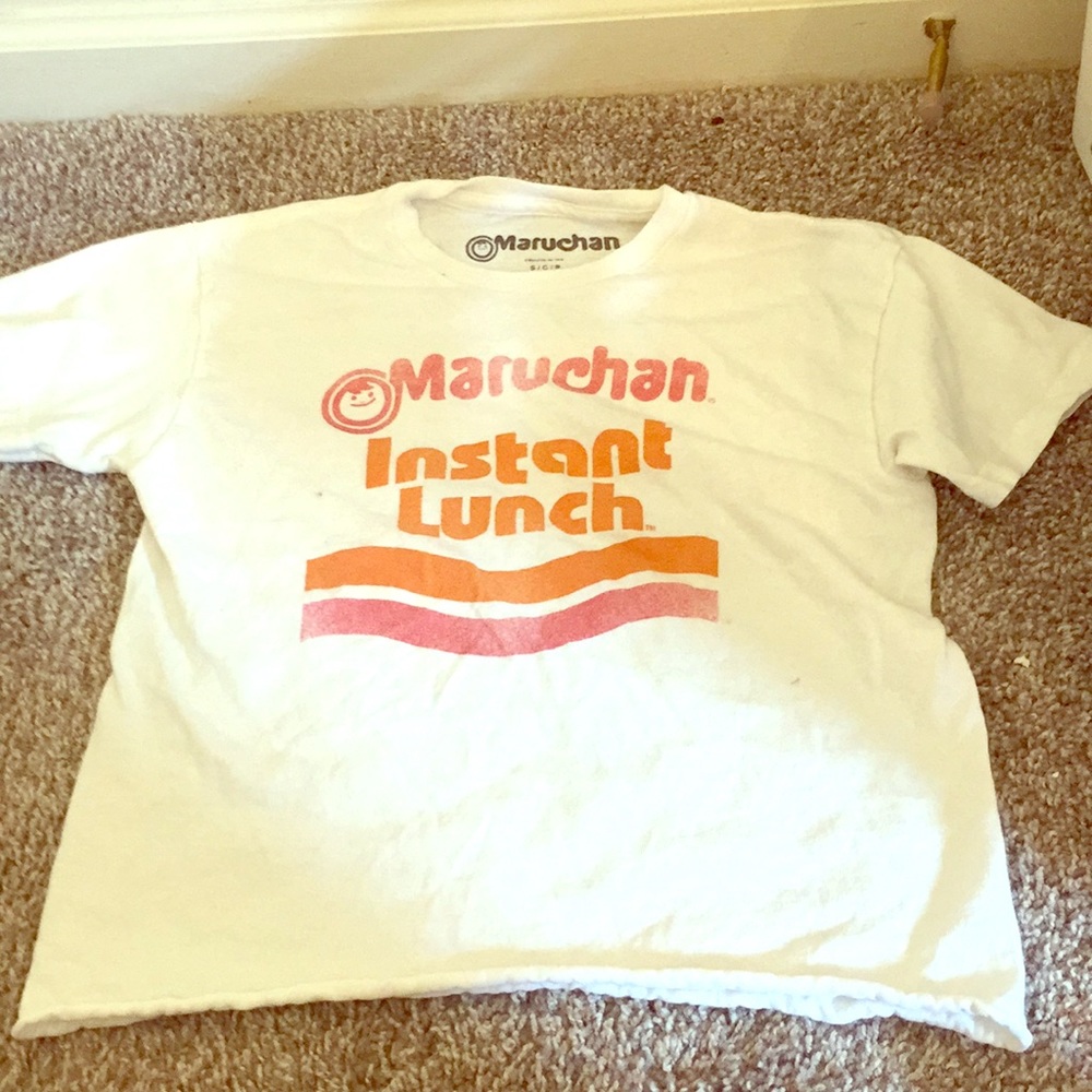 RAMEN NOODLE CROP TOP